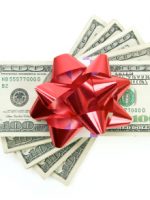 Stack of Money with Bow
